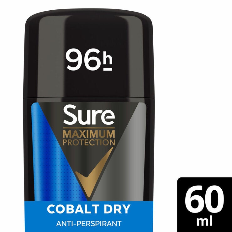 Sure Mens Maximum Protection Anti Perspirant, 3 x 60ml Sure Mens Maximum Protection Anti Perspirant, 3 x 60ml
