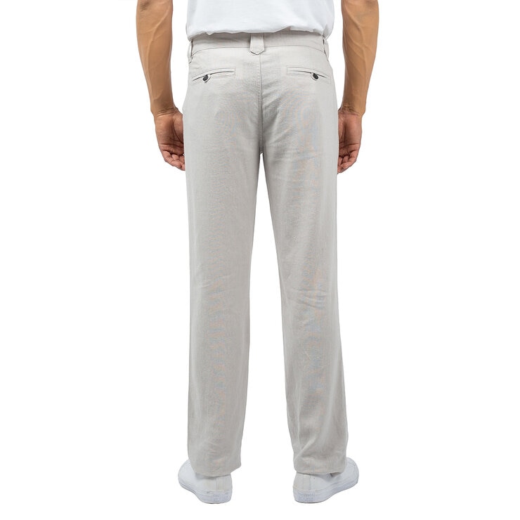 Jachs Men's Linen Chino Pant
