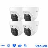 Reolink 12MP (4K+) UHD NVR PoE Turret Add-On Cam 4 Pack Reolink 12MP (4K+) UHD NVR PoE Turret Add-On Cam 4 Pack