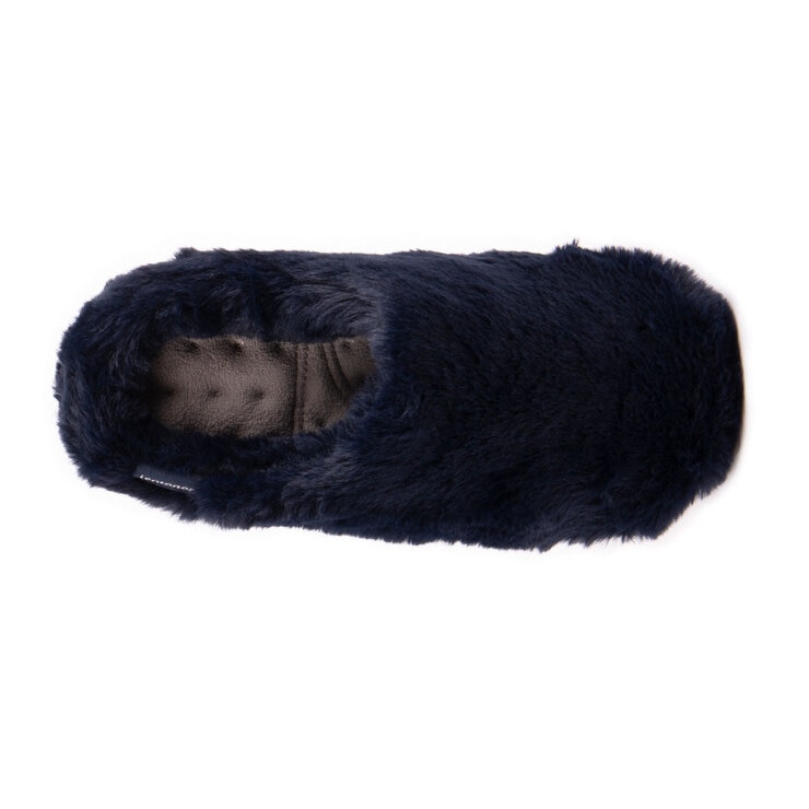Totes Isotoner Pillowstep Women's Mule Slippers in Navy
