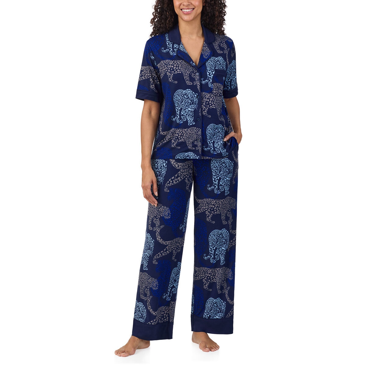 DKNY Ladies Notch Collar 3 Piece PJ Set