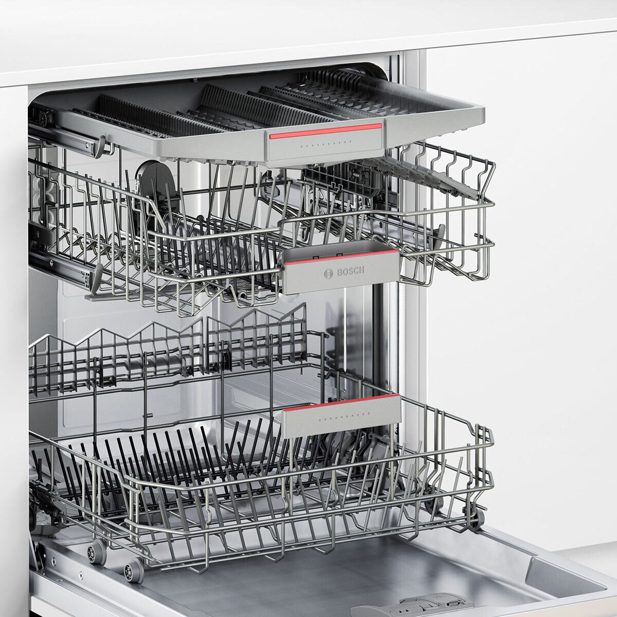 Bosch SMV46NX00G, 14 Place Settings Integrated Dishwasher A++ Rating in
