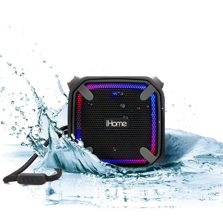 iHome IBT371 Waterproof, Shockproof Bluetooth Speaker with Accent