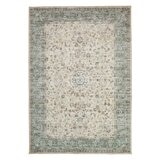 Concept Looms Liberty Cream Grey Washable Rug, in 3 Sizes