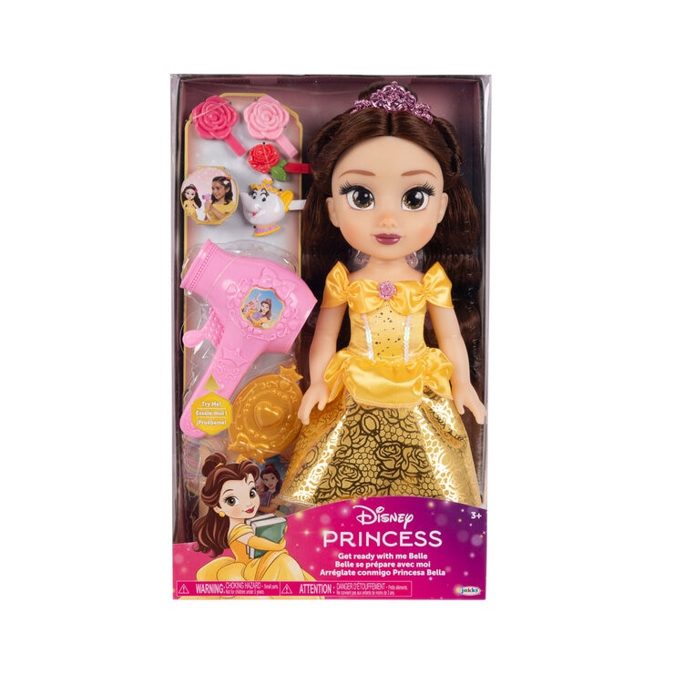 Disney Princess Large Doll and Hair Play Set - Belle