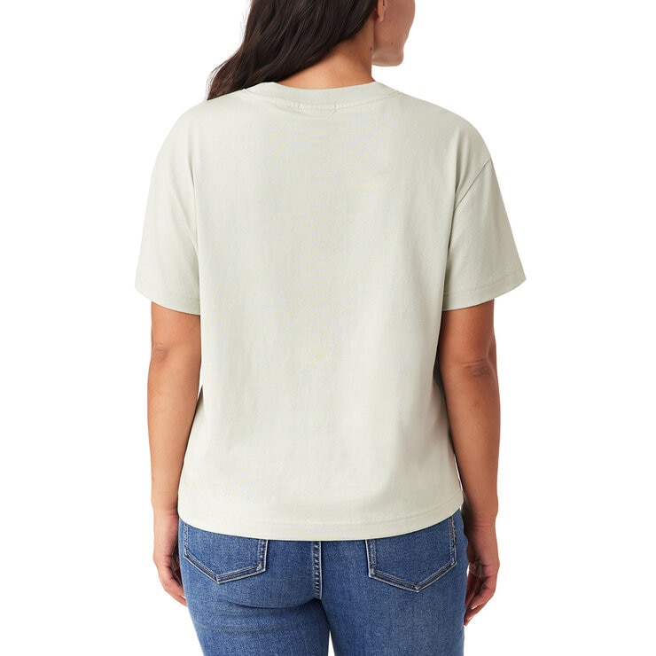 Scotch & Soda Ladies Boxy T-Shirt in Grey Scotch & Soda Ladies Boxy T-Shirt in Grey
