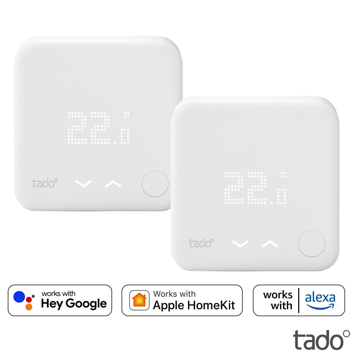 tado° AddOn Wired Smart Thermostat, 2 Pack Costco UK