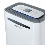 Close up top view of Pro Breeze 20L Dehumidifier with Max Extraction, Laundry Mode and Smart App Control