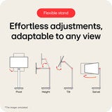 LG 32 inch 4K Ultra HD 100Hz IPS Smart Swing Monitor, 32U889SA LG 32 inch 4K Ultra HD 100Hz IPS Smart Swing Monitor, 32U889SA