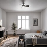 Kichler Sola 3 Blade (86cm) Indoor Ceiling Fan with AC Motor and Remote Control - White Kichler Sola 3 Blade (86cm) Indoor Ceiling Fan with AC Motor and Remote Control - White