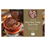 Pots & Co Chocolate Fudge Lava Cakes, 4 x 90g