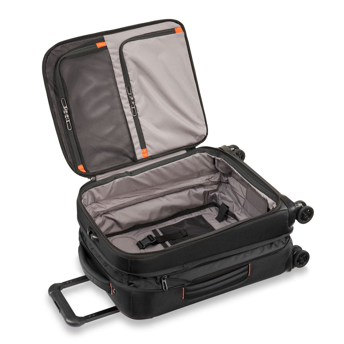 Briggs & Riley ZDX Small Expandable Spinner In Black