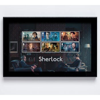 Sherlock Framed Royal Mail® Collectable Stamps