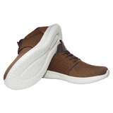 Skechers Mens Delson Camben Trainer in Brown