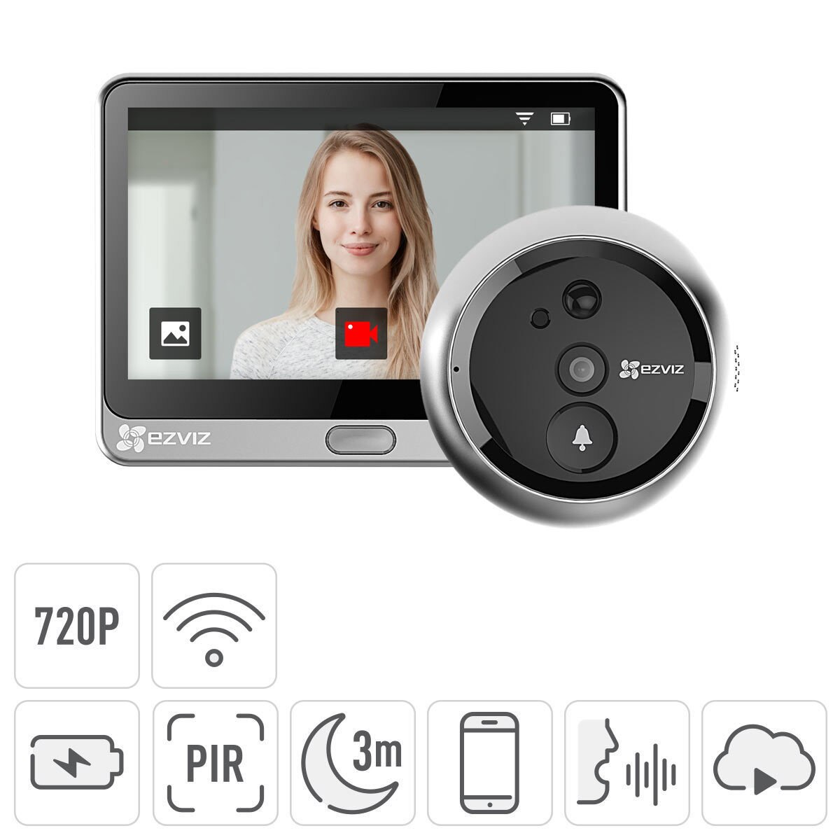 Ezviz Door Viewer Camera Costco UK