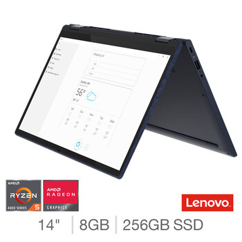 Lenovo Yoga 6, AMD Ryzen 5, 8GB RAM, 256GB SSD, 13.3 Inch Convertible 2 in 1 Laptop, 82FN0016UK