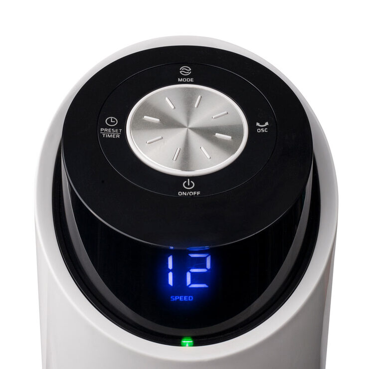 NSA Column Fan With Remote Control White, TFDC-60-RC/W NSA Column Fan With Remote Control White, TFDC-60-RC/W