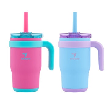 Reduce Coldee Mug 400ml, 2 Pack in Two Colour Combinations