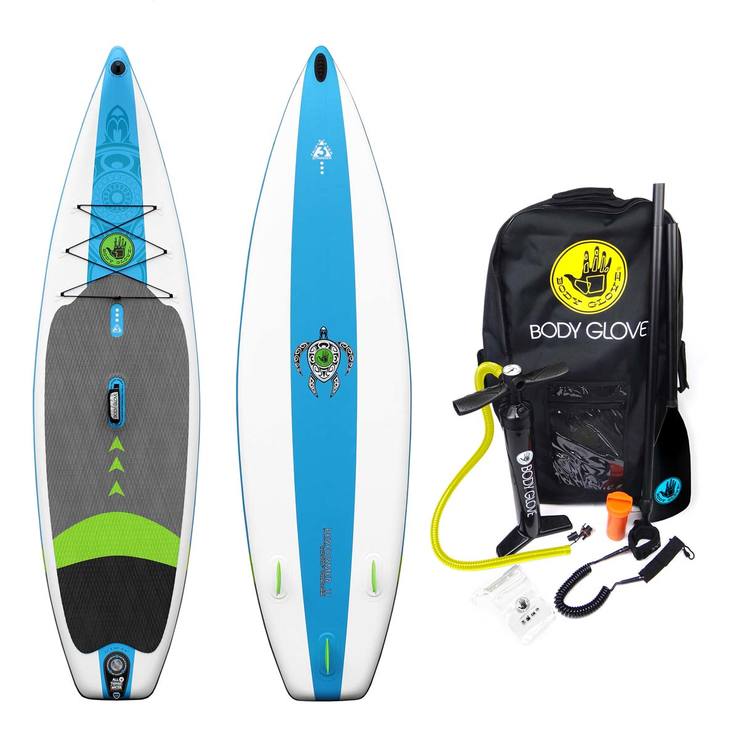 Body Glove Performer 11ft Inflatable Paddle Board With Pump, Backpack
