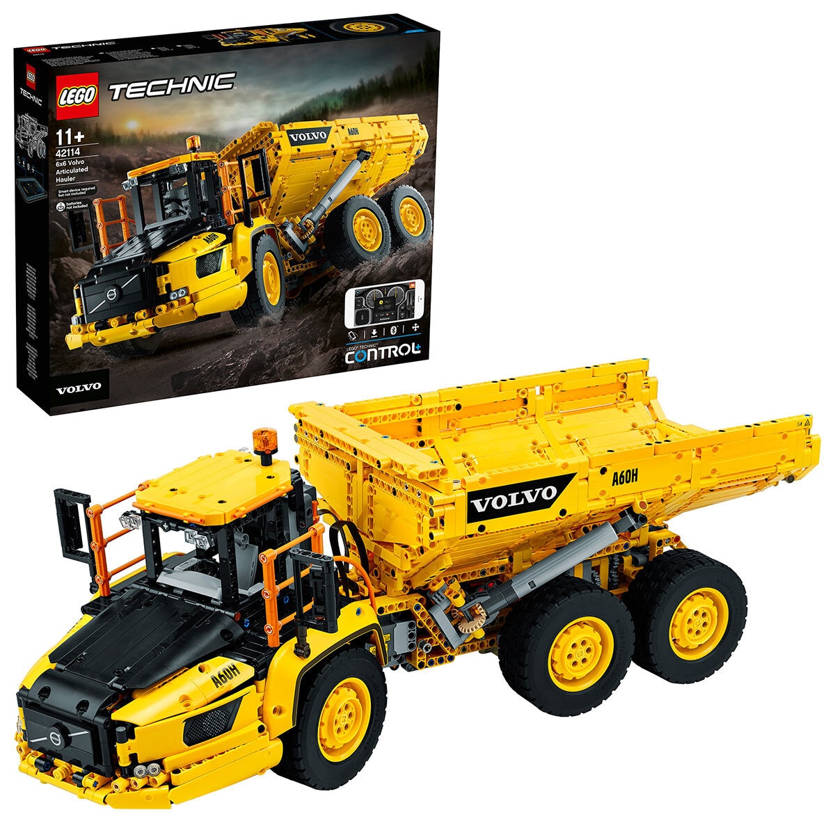 Lecho Technic Volvo articulated hauler construction set