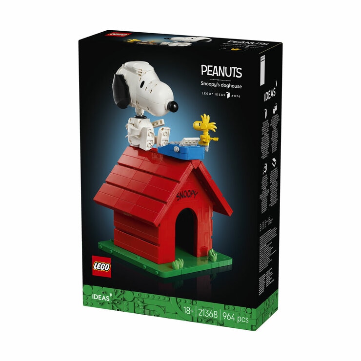 LEGO Ideas Peanuts: Snoopy's Doghouse - Model 21368 (18+ Years) LEGO Ideas Peanuts: Snoopy's Doghouse - Model 21368 (18+ Years)