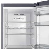 Samsung RR39C7BJ5SA/EU 377L Upright Fridge, E Rated in Silver