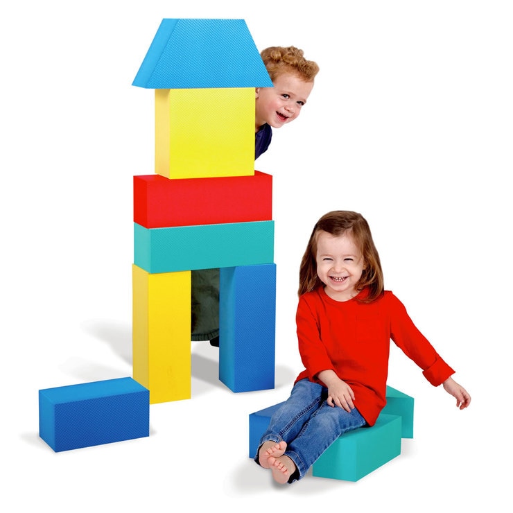 Eudushape: Large EduBlocks 32-Piece Giant Foam Building Set Eudushape: Large EduBlocks 32-Piece Giant Foam Building Set