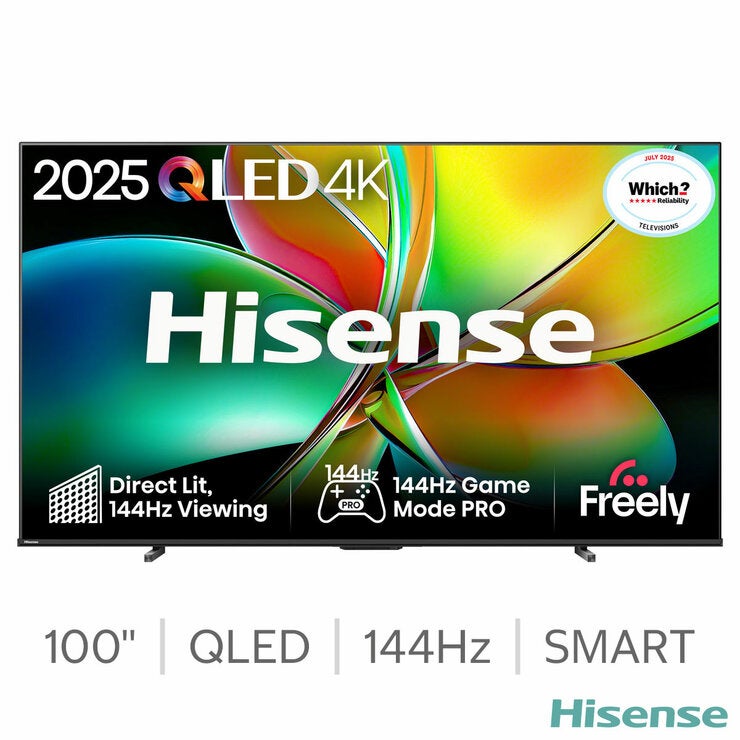 Hisense 100E78QTUK PRO 100 Inch QLED Smart TV Hisense 100E78QTUK PRO 100 Inch QLED Smart TV