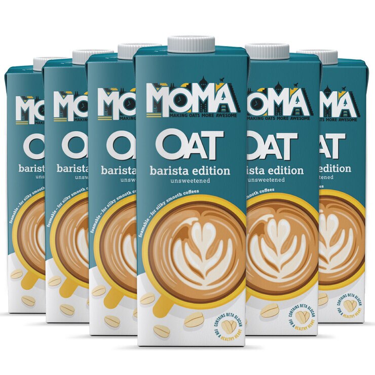 Moma Oat Drink Barista Edition, 6 x 1L Costco UK