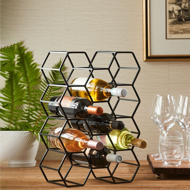 Evergreen 11 bottle wine rack holder