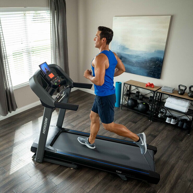 Installed Horizon Fitness T202 Treadmill Costco UK