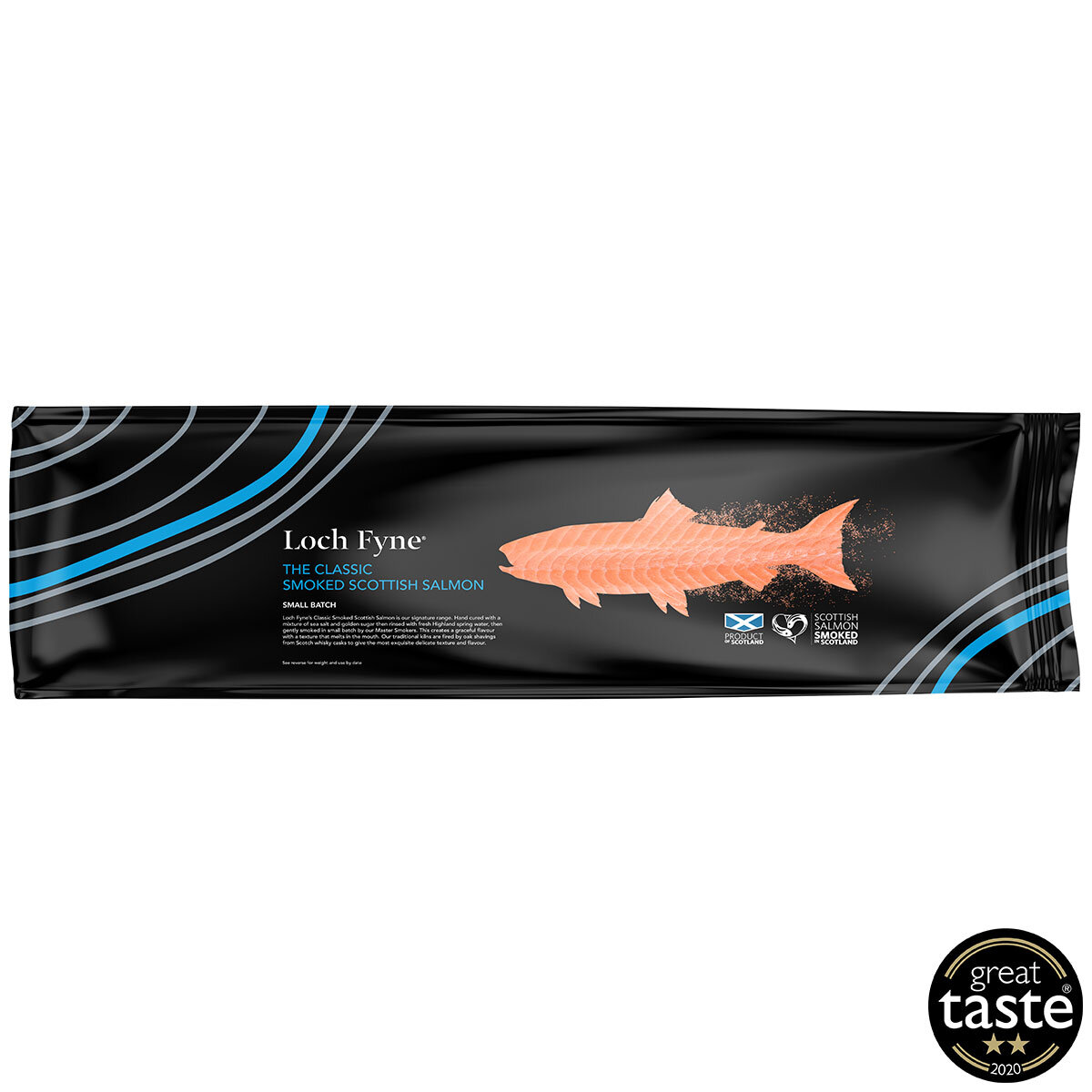 Loch Fyne Scottish Smoked D Cut Salmon, 1kg