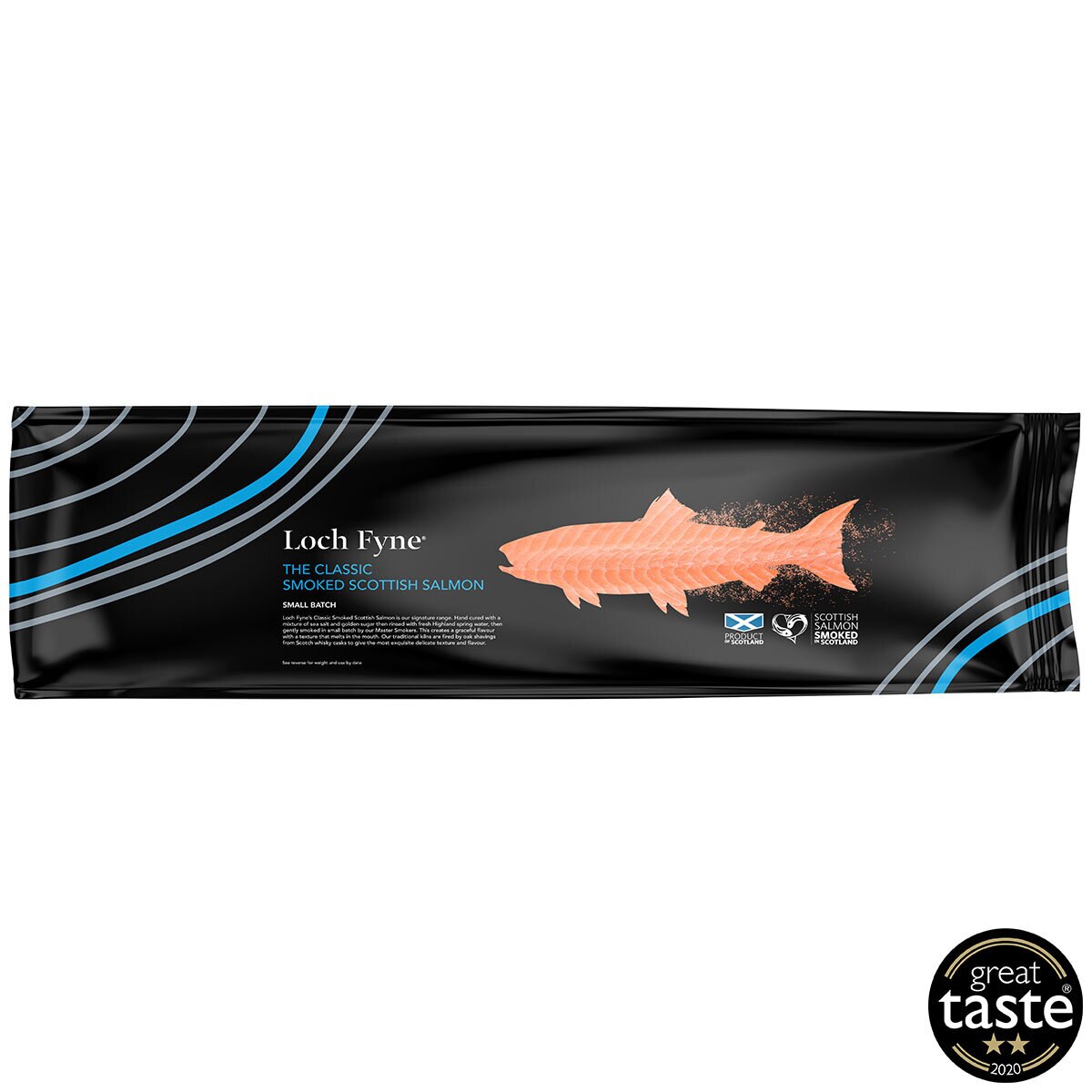 Loch Fyne Scottish Smoked D Cut Salmon, 1kg
