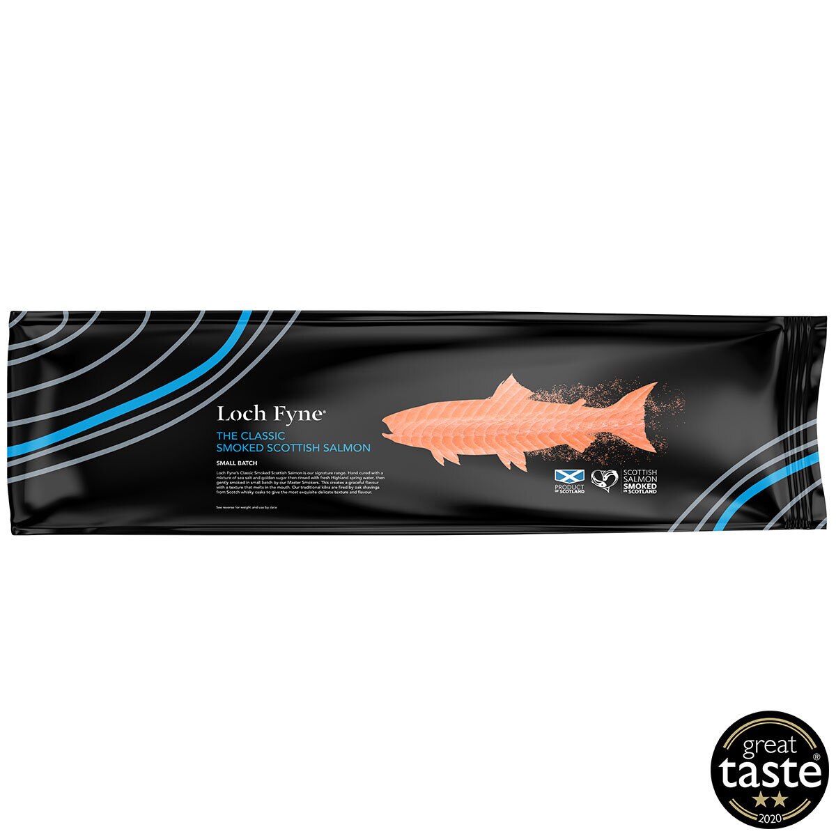 Loch Fyne Scottish Smoked D Cut Salmon, 1kg 