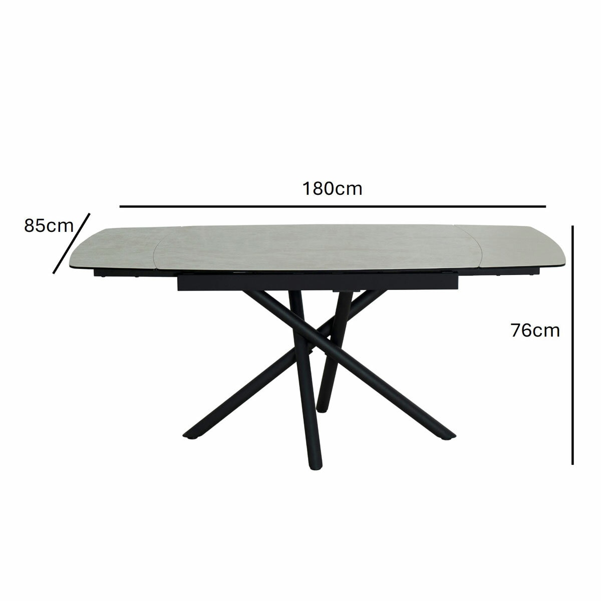 Table, extended with dimensions
