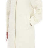 Hunter Women's Quilted Coat in White