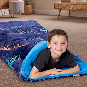 Northwest Cloud Touch Faux Fur Slumber Bag 137 x 142 cm, in 4 designs