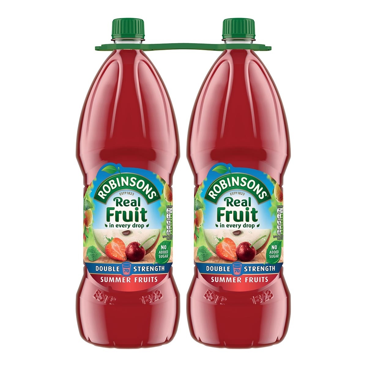 Robinsons Real Fruit Double Strength Summer Fruits Squash, 2 x 1.75L