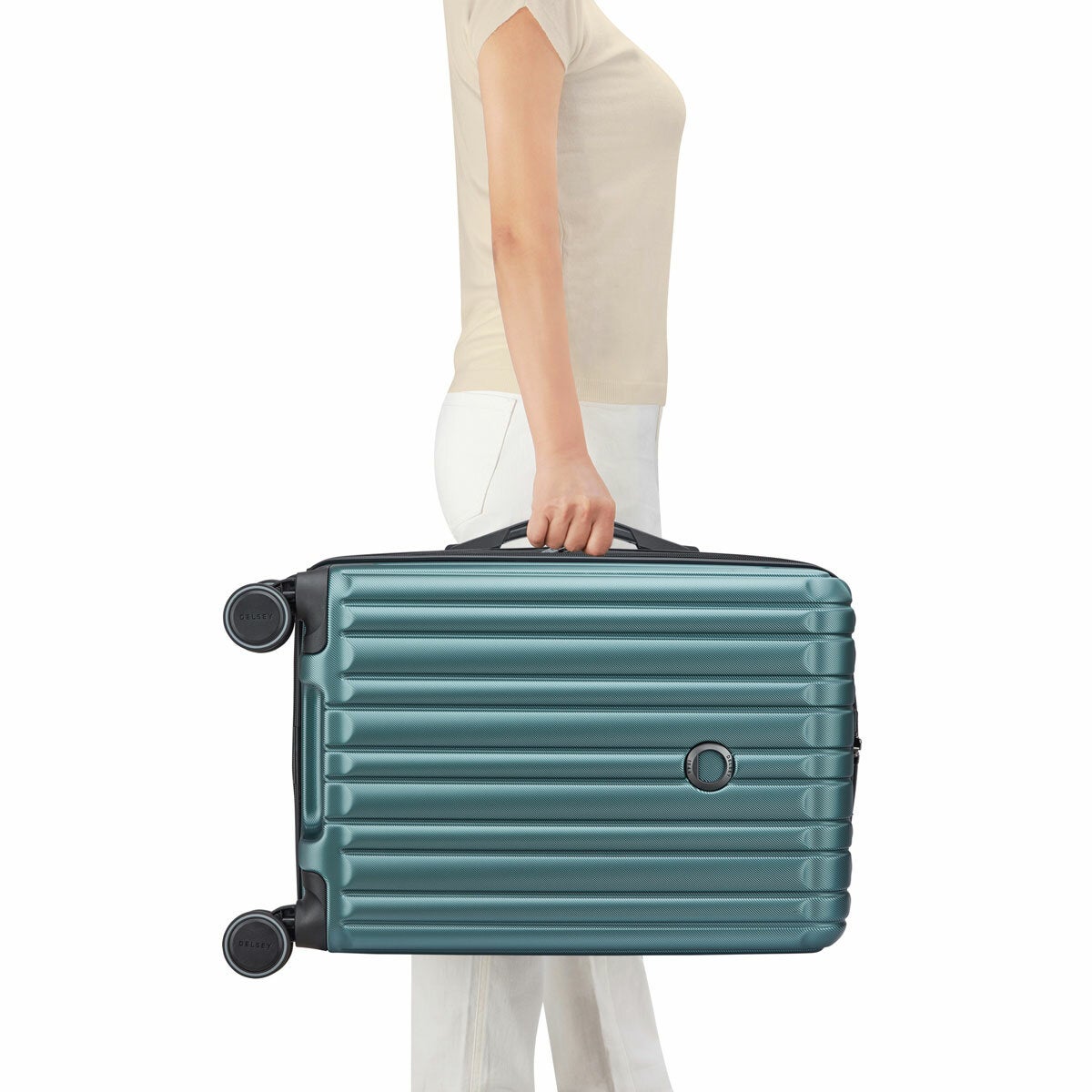 DELSEY TAKE OFF 3-PIECE HARDSIDE SPINNER LUGGAGE SET DELSEY TAKE OFF 3-PIECE HARDSIDE SPINNER LUGGAGE SET