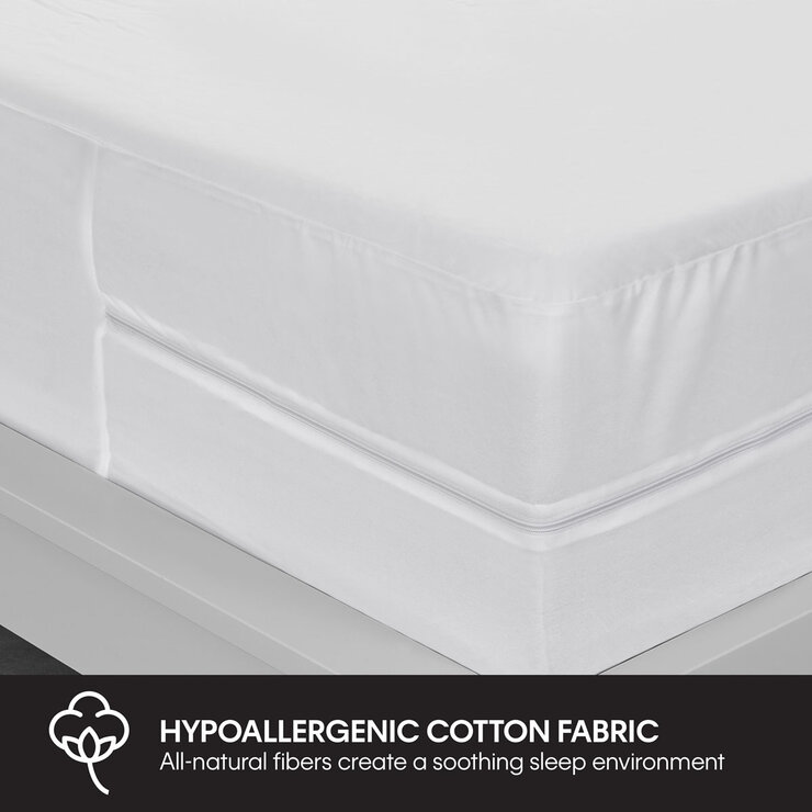 Protect-A-Bed Allerzip Smooth Mattress Encasement in 4 Sizes