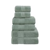 Lazy Linen 6 Piece Towel Bundle in Sage