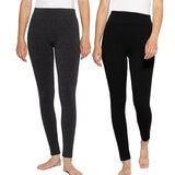 Ellen Reyes Fleece Lined Leggings 2 pack