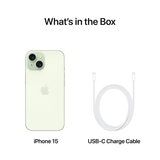 Buy Apple iPhone 15 128GB Sim Free Mobile Phone in Green, MTP53ZD/A