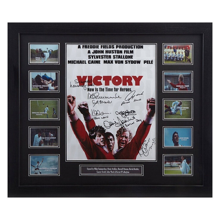 Escape To Victory Multi Signed & Framed Photo Escape To Victory Multi Signed & Framed Photo