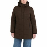 Sanctuary Women's Walker Coat with Faux Fur Hood