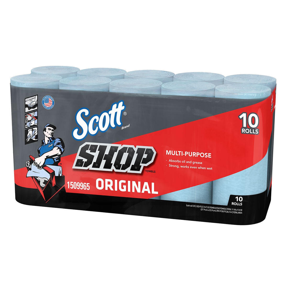 Scott Shop Multipurpose Towels - 10 Pack