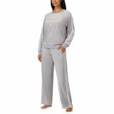 DKNY Women's Plush Lounge Set in Grey DKNY Women's Plush Lounge Set in Grey