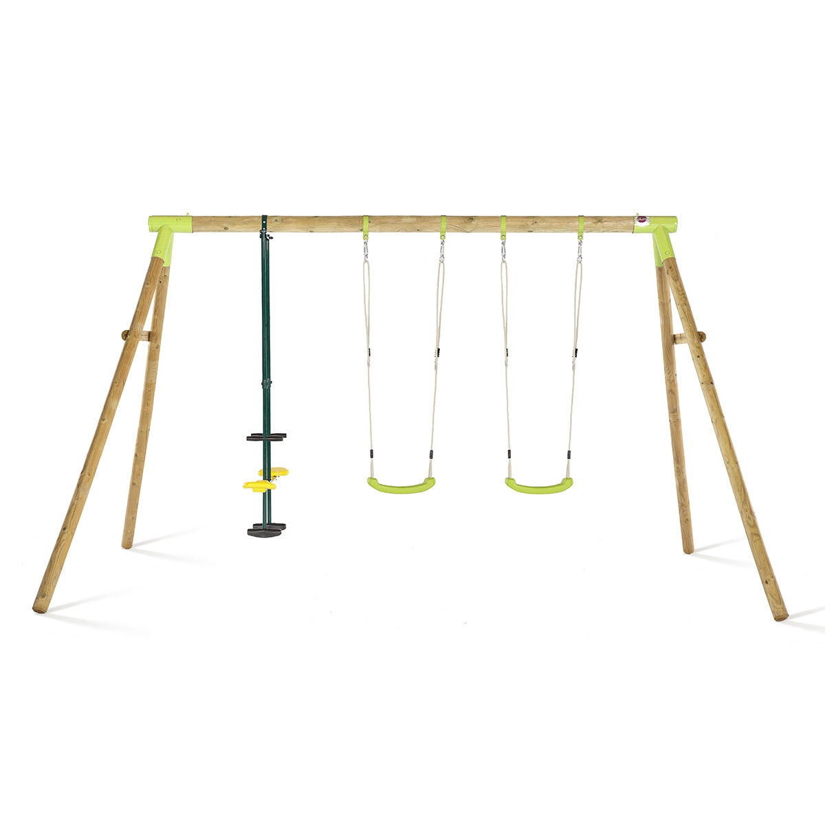 Plum Premium Colobus Wooden Swing Set Costco UK