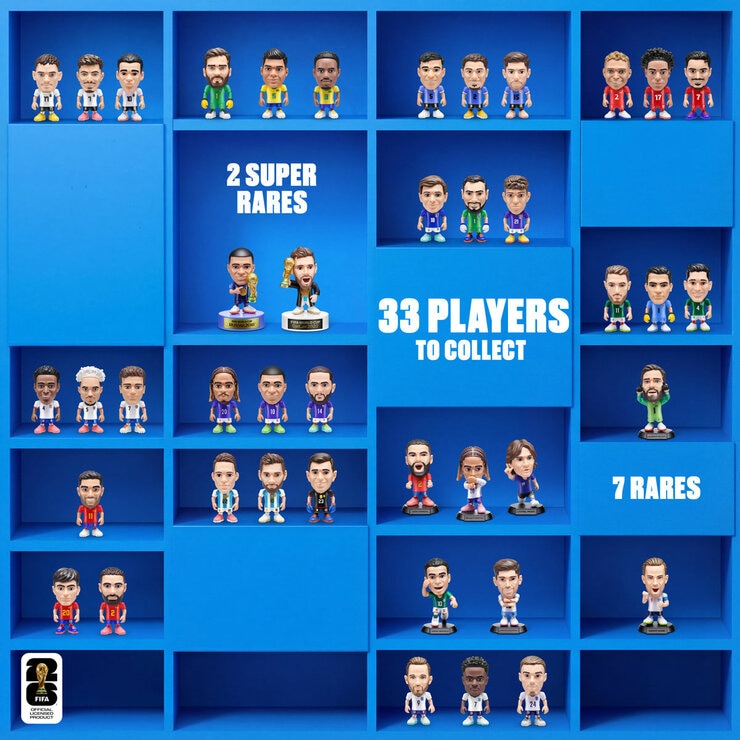 FIFA WORLD CUP 2026™ Ballers 4 Pack by ZURU (3+ Years)