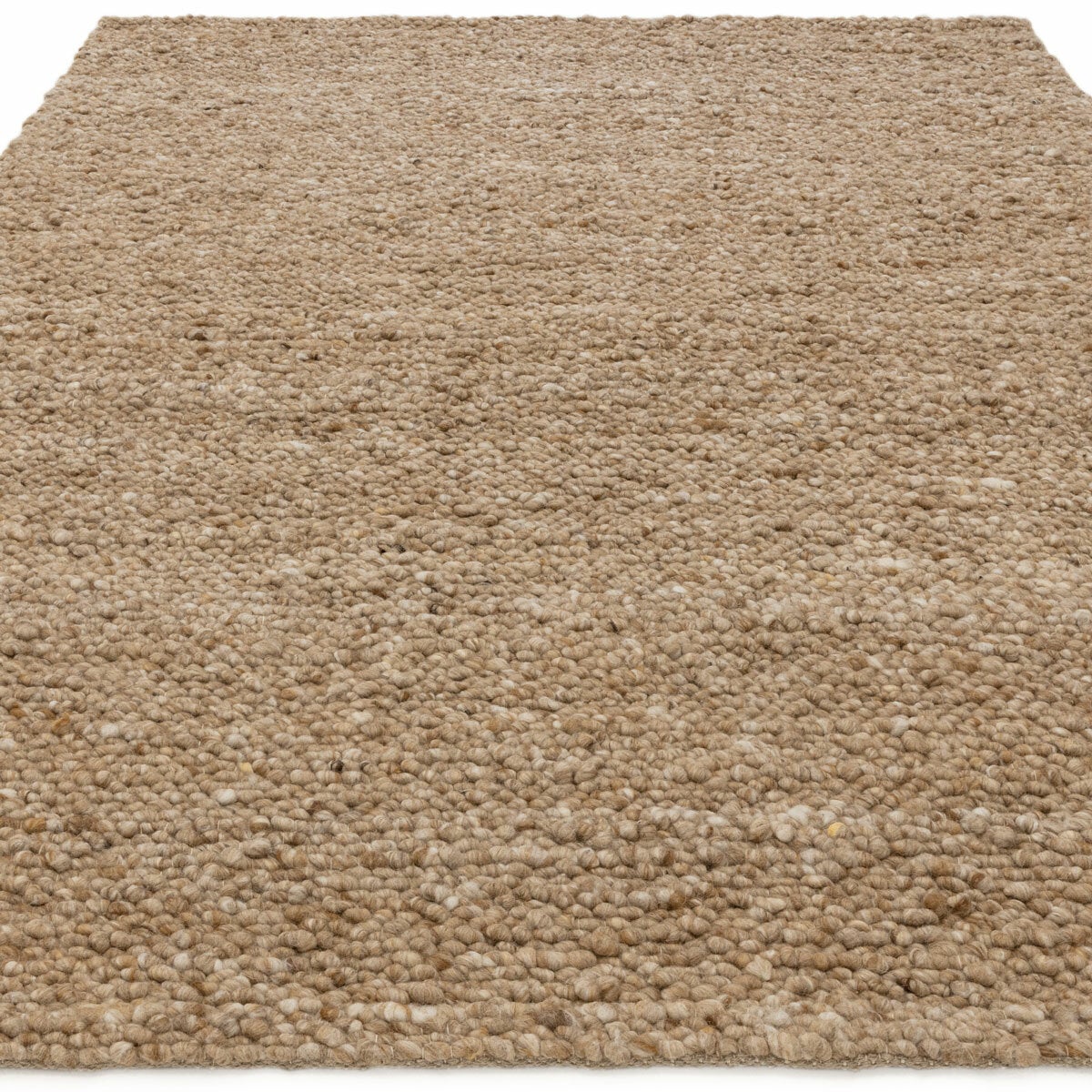 Adler Bouclé Wool Honey Rug, in 3 Sizes